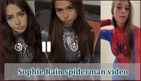 Uncover The Secrets Of Sophie Rain's Spectacular Spiderman Video