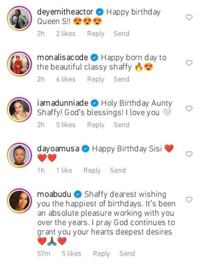 
“Ageless Queen” Monalisa Chinda, Mo Abudu And More Stars Celebrate Shaffy Bello’s Birthday 