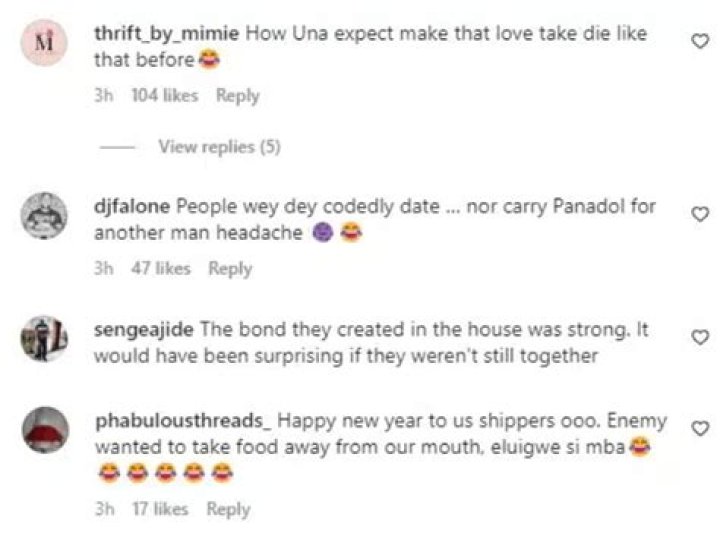 
“Most Reciprocated Love In The History of BBN” — Reactions As Bella And Sheggz Are Spotted As Couple For The First Time 